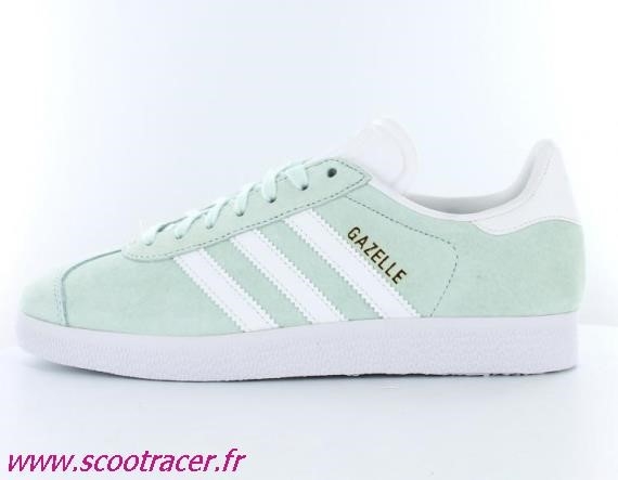 adidas gazelle vert eau