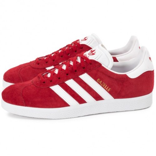 adidas gazelle rouge pas cher