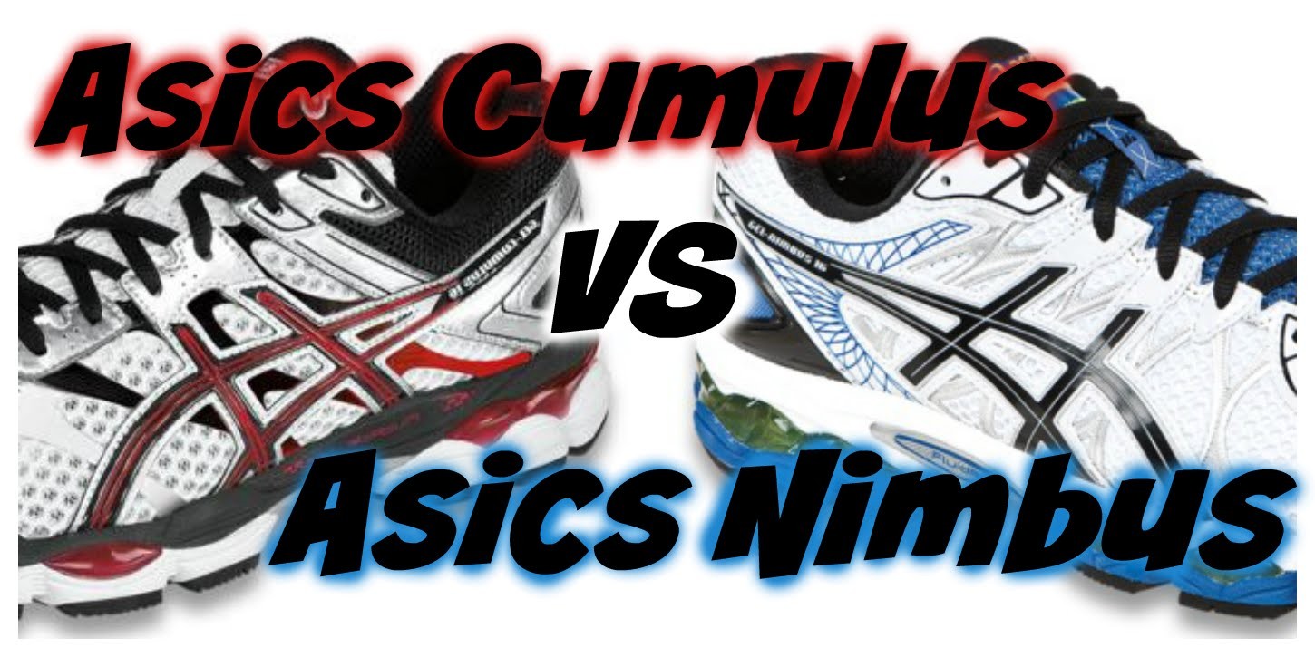 asics nimbus ou cumulus