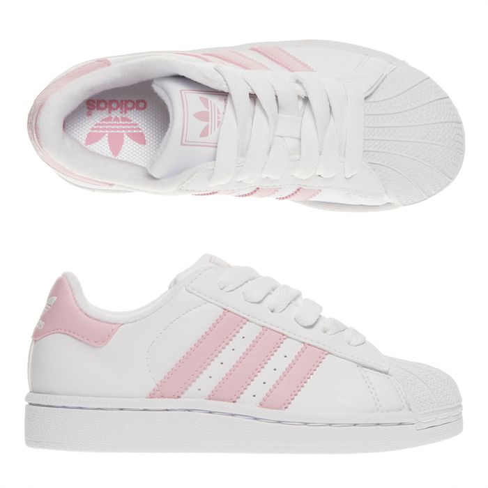 adidas rose et blanche