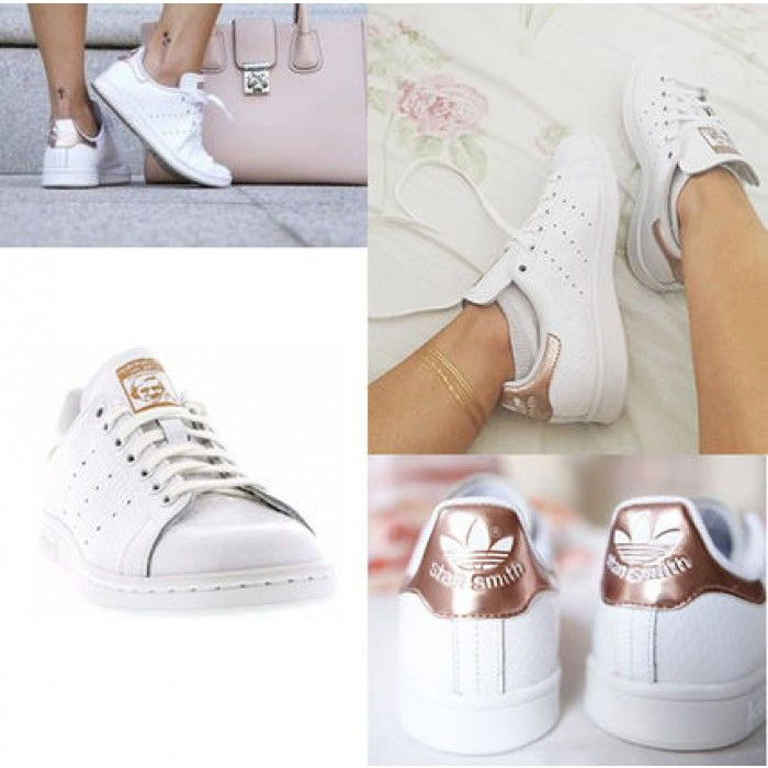 stan smith scratch femme rose